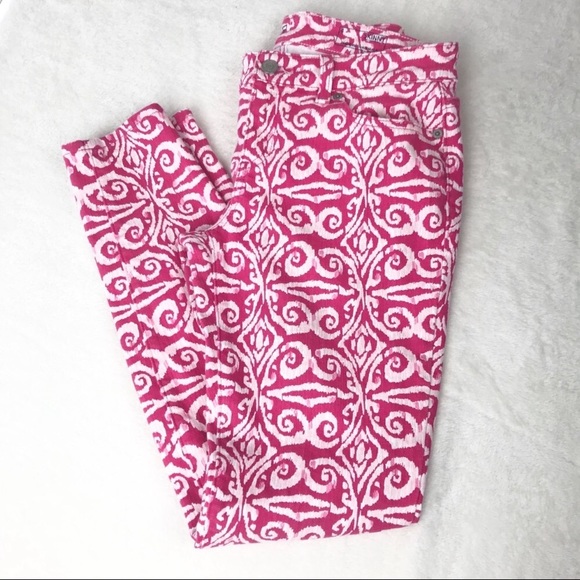 Vineyard Vines Salt Island Tile Print Skinny Ankle - Picture 5 of 8